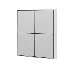 INTELLIGENT ARLIGHT Кнопочная панель KNX-304-23-IN Silver (BUS, Frame) (IARL, IP20 Металл, 2 года)