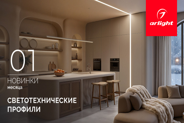Новинки января: светотехнические профили