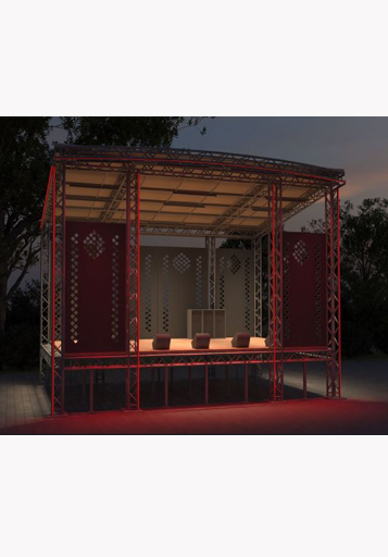 Основное и декоративное освещение сцены в г. Ливны