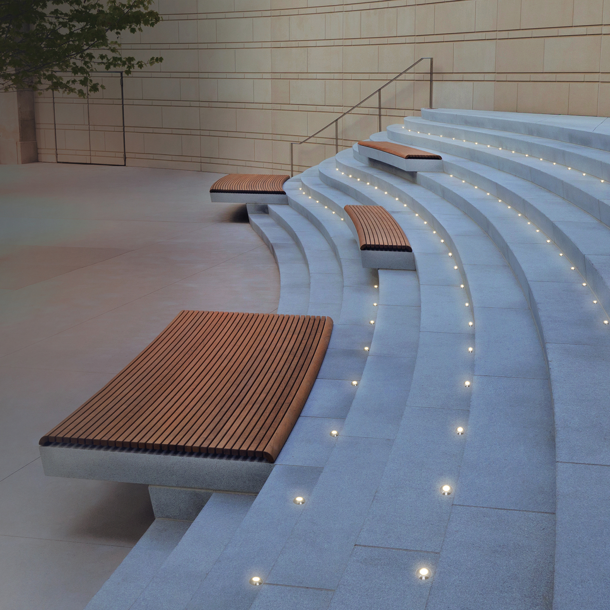 Подсветка ступеней