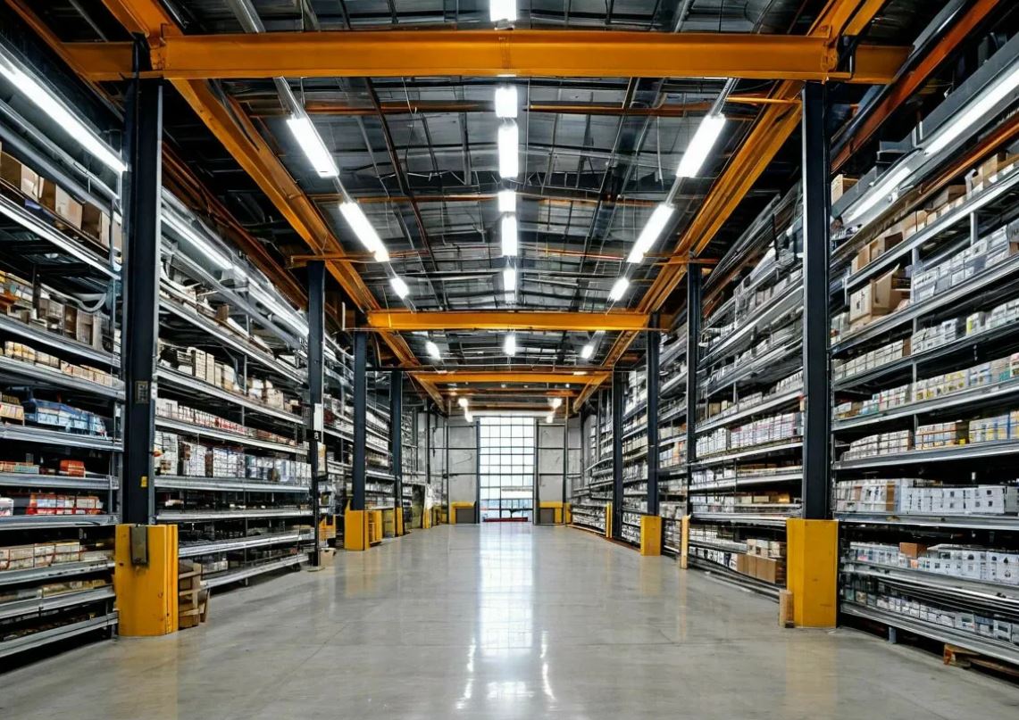 Освещение на складе